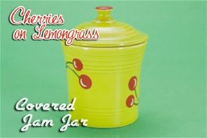 Fiesta Cherries on Lemongrass Jam Jar