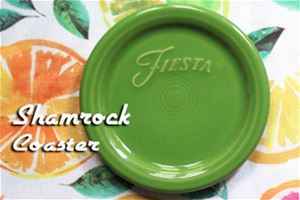 Individual Fiesta Coaster - Shamrock WITHOUT the HLCCA Backstamp