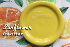 Individual Fiesta Coaster - Sunflower