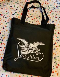 Black HLCCA Conference Bag with Laughlin Eagle over Lion