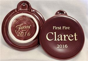 2016 Claret First Fire Ornament